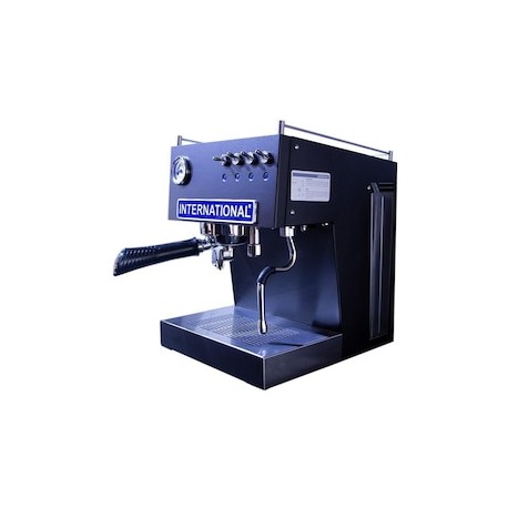 Cafetera espresso International Steel duo prof BK