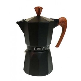 Cafetera Reimart Wood Black prensa italiana