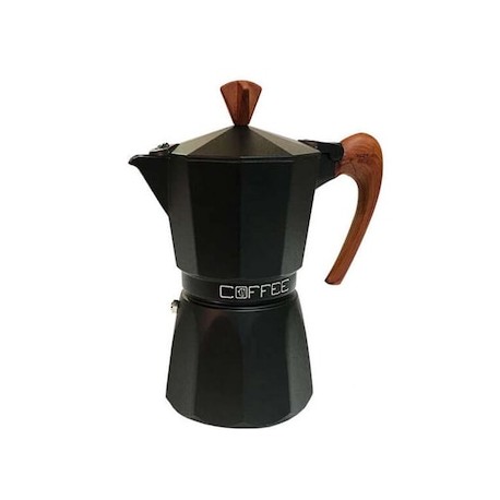 Cafetera Reimart Wood Black prensa italiana