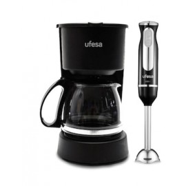 Set batidora de inmersion Ufesa 2 velocidades PQT012022 Classic + cafetera
