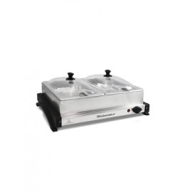 Bufetera eléctrica Elite Cuisine 2 divisiones
