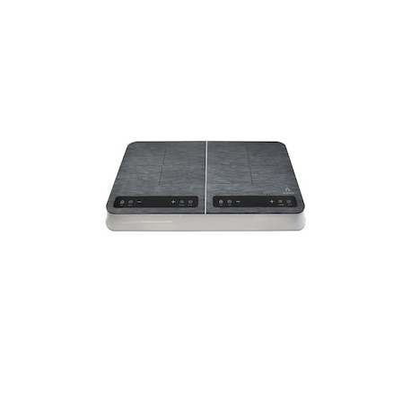 Parrilla de inducción magnética de 2 quemadores Supra Brsuh Two