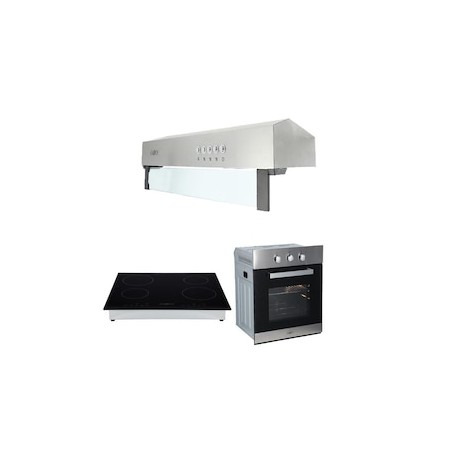 Horno eléctrico Odipo Thory 60 + kepler + e-motrix acero motrix 60 l