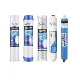 Set repuesto filtro agua Mibo Water ósmosis inversa 50GPD