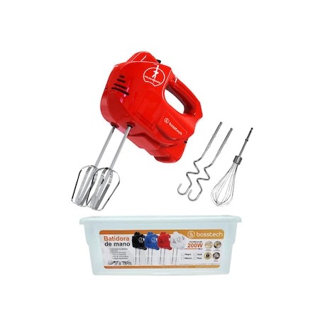 Set batidora Bosstech 7 velocidades BSED-M4-R