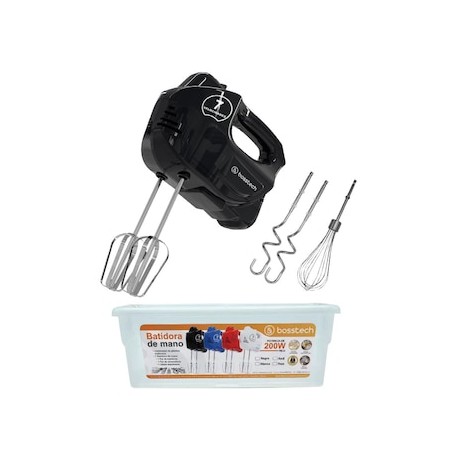 Set batidora Bosstech 7 velocidades Bsed-m4-b