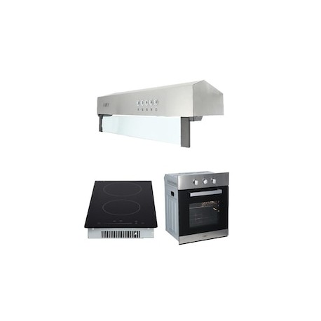 Combo Horno Eléctrico + Campana + Parrilla Odipo Motrix