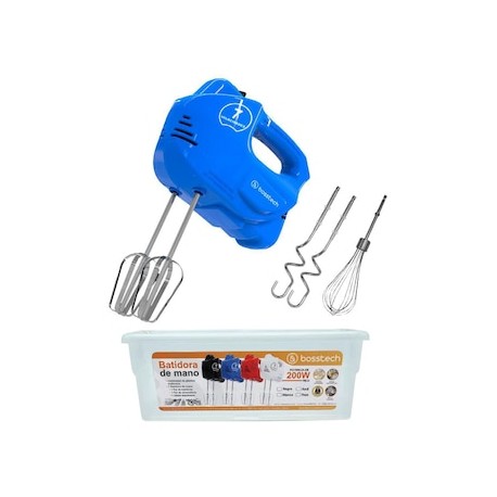 Set batidora Bosstech 7 velocidades Bsed-m4-bl