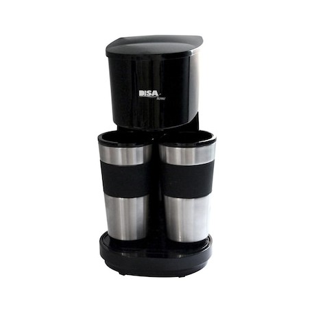 Cafetera DISA Home Cat-02 414 Mililitros negra