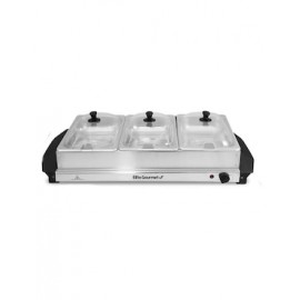 Bufetera eléctrica Elite Cuisine 3 divisiones