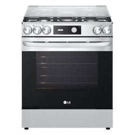 Estufa a gas LG 75.88 cm LRGL5843S.BSTFGSS de 5 Quemadores