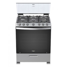 Estufa a gas LP/Natural Whirpool 76 cm WFR5200D de 6 quemadores