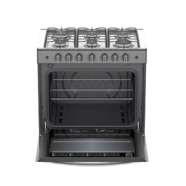 Estufa empotrable a gas LP Whirlpool abr4120g  79.6 cm abr4120g de 6 quemadores