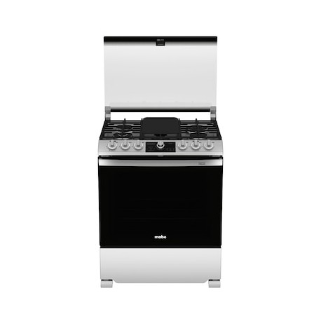 Estufa a gas Mabe 76 cm EMH7613DTSS0 de 6 quemadores