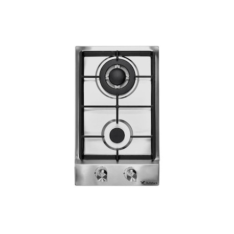 Parrilla Gutstark mkz-parrilla2gas de acero inoxidable