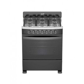 Estufa de piso a gas Acros AFR4112B 76 cm AFR4112B de 6 quemadores
