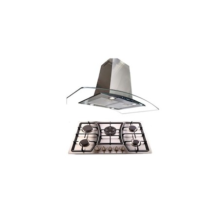 Combo de campana + parrilla Odipo Ventex + Vignus