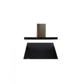 Campana de pared Pizarro Arebel de metal y vidrio + Parrilla