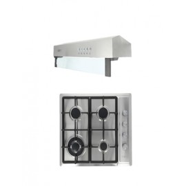 Combo Parrilla 60 cm acero inoxidable y Campana Slim 80 cm