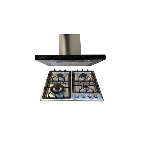 Campana de pared Pizarro Cappiz de metal y vidrio + Parrilla
