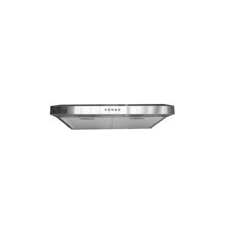 Campana plana Maxims HF6101SA de acero inoxidable