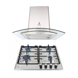 Parrilla a Gas Empotrable Supra + Campana