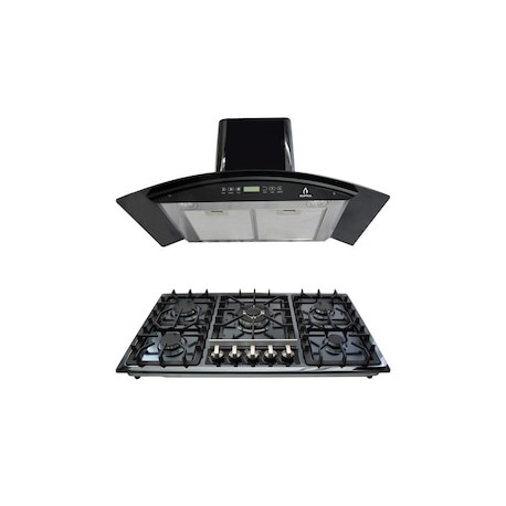 Combo Bosa De Supra Campana de pared + Parrilla empotrable