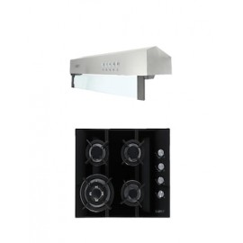Combo Odipo Parrilla 60 cm + Campana 75 cm