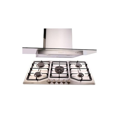 Combo de parrilla + campana Odipo Telux + Vesta