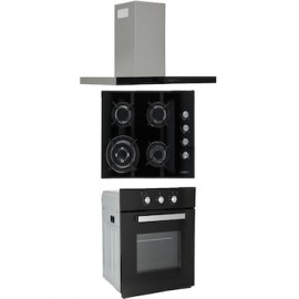 Combo Campana 90 cm + Parrilla 60 cm + Horno 60 cm Odipo 86 L