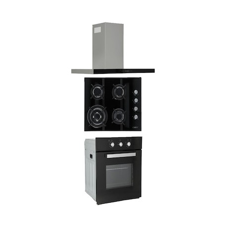 Combo Campana 90 cm + Parrilla 60 cm + Horno 60 cm Odipo 86 L