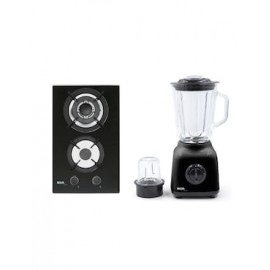 Combo parrilla a gas empotrable Disa Home + licuadora