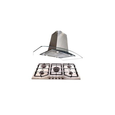 Combo de campana + parrilla Odipo Ventex + Vesta