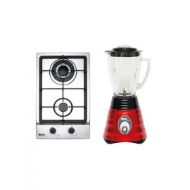 Combo parrilla a gas empotrable Disa Home + licuadora