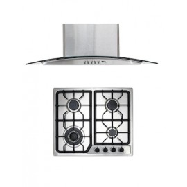 Combo Parrilla a Gas Empotrable Disa Home + Campana