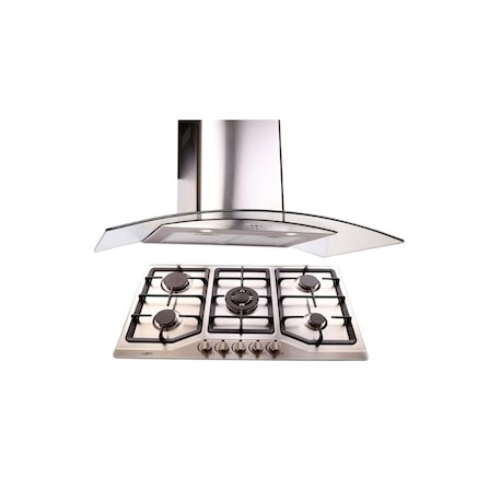 Combo de parrilla + campana Odipo Mantix + Vesta