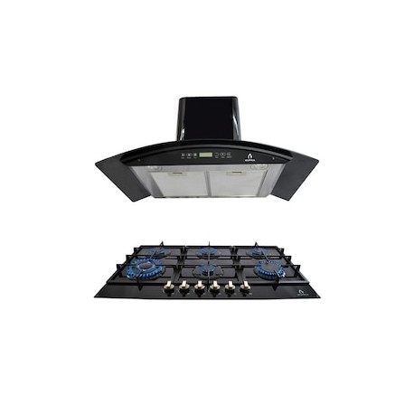 Combo Supra Ravello Campana de pared + Parrilla empotrable