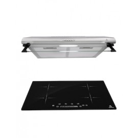 Campana de pared Supra Potisano de acero inoxidable + parrilla