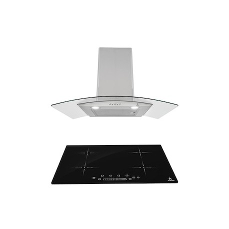 Campana de pared Supra Sacer de acero inoxidable + Parrilla