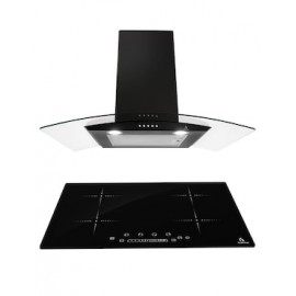 Campana extractora de pared Supra Pistoya de acero + parrilla