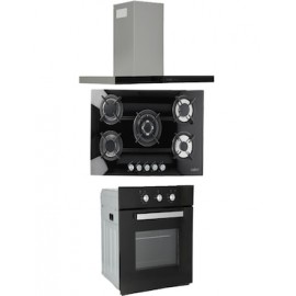 Combo Campana 90 cm + Parrilla 87 cm + Horno 60 cm Odipo 86 L