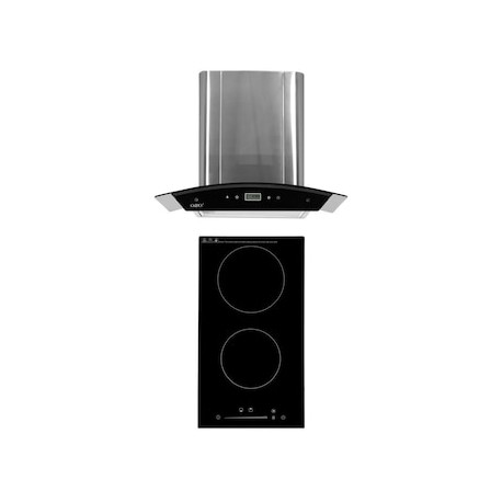 Campana de pared Odipo Marex Plus + Kirk de acero inoxidable