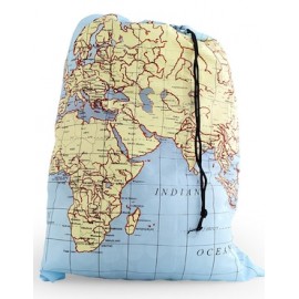 Costal para ropa sucia Kikkerland Mapa
