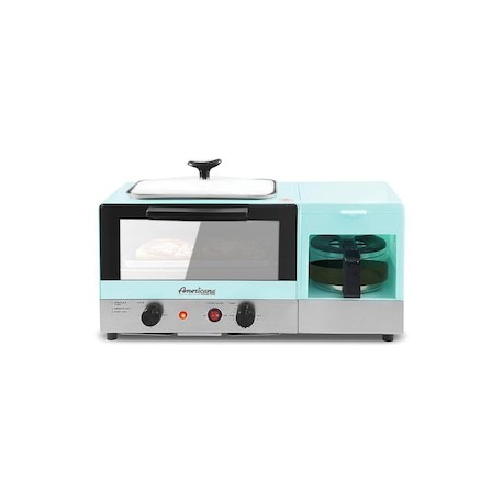 Set horno eléctrico Elite Gourmet EBK8810BL 1 L