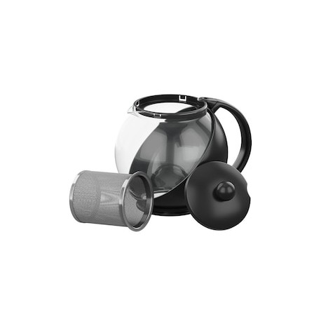 Tetera con infusor Cazzenie de vidrio templado