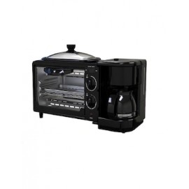Set horno eléctrico ED8 Pink Garlic 3 en 1 6 L