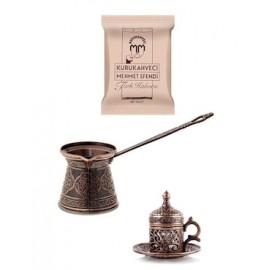 Set tetera y taza Kurukahveci Delux