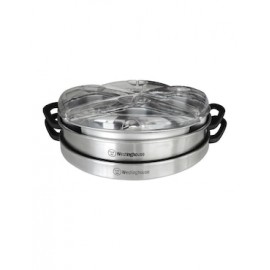 Bufetera de 4 charolas de acero inoxidable Westinghouse