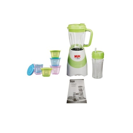 Procesador de alimentos Nuk cuchillas de acero inoxidable